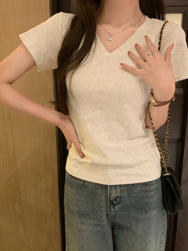 Vネック半袖Tシャツ | 詳細画像2