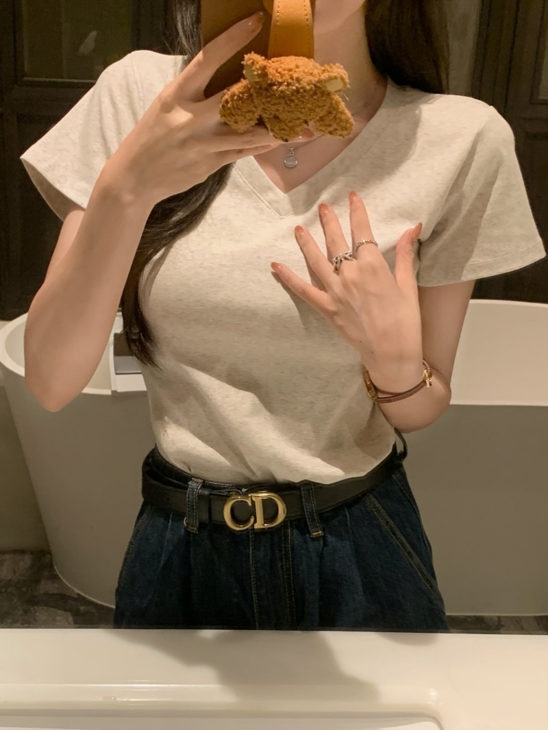 Vネック半袖Tシャツ | 詳細画像5