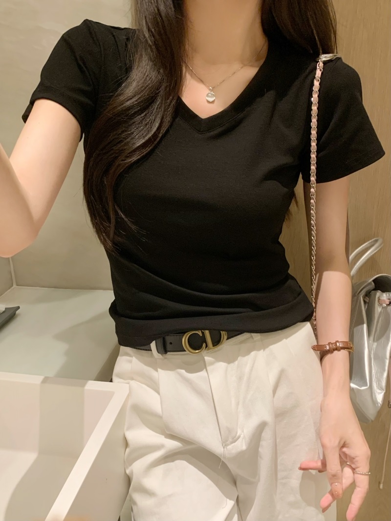 Vネック半袖Tシャツ | 詳細画像9