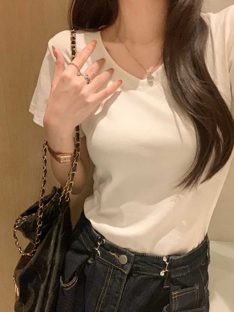Vネック半袖Tシャツ | 詳細画像15