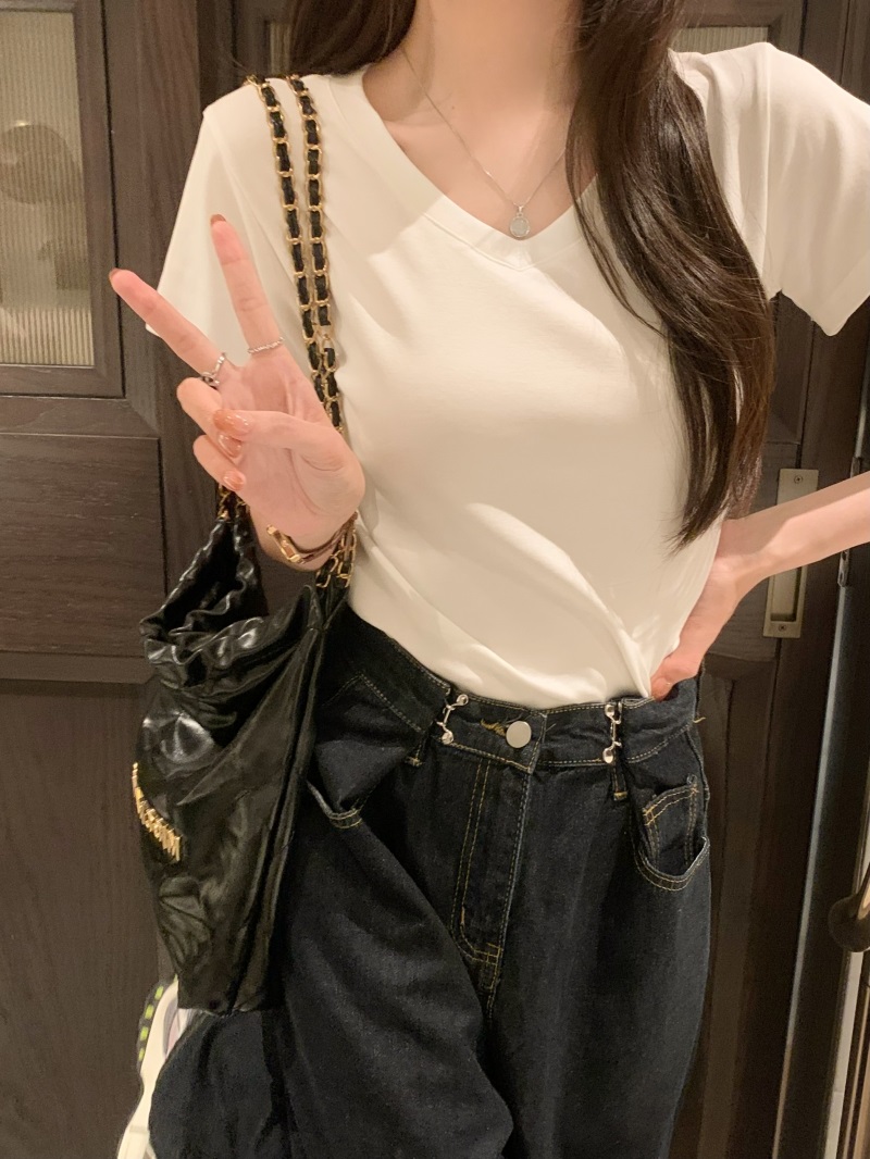 Vネック半袖Tシャツ | 詳細画像19