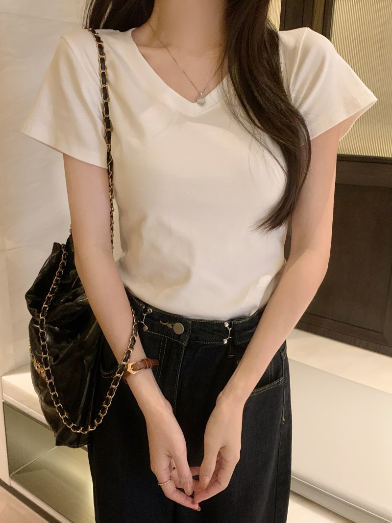 Vネック半袖Tシャツ | 詳細画像20