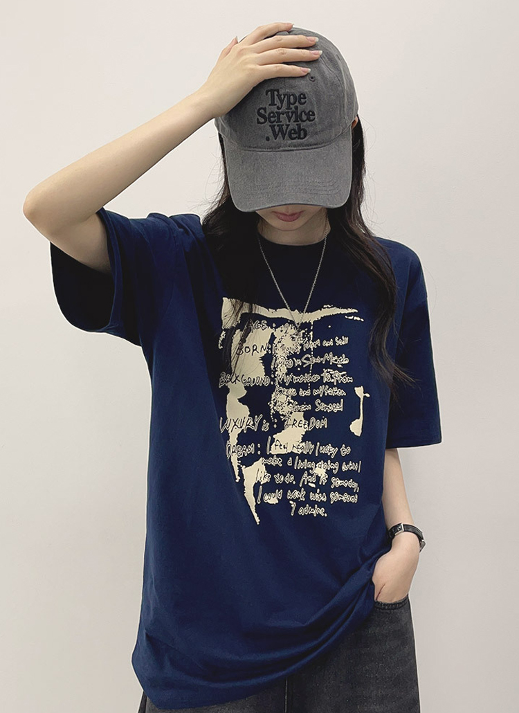 モザイクレタリング半袖Tシャツ | レディースファッション通販 - DHOLIC
