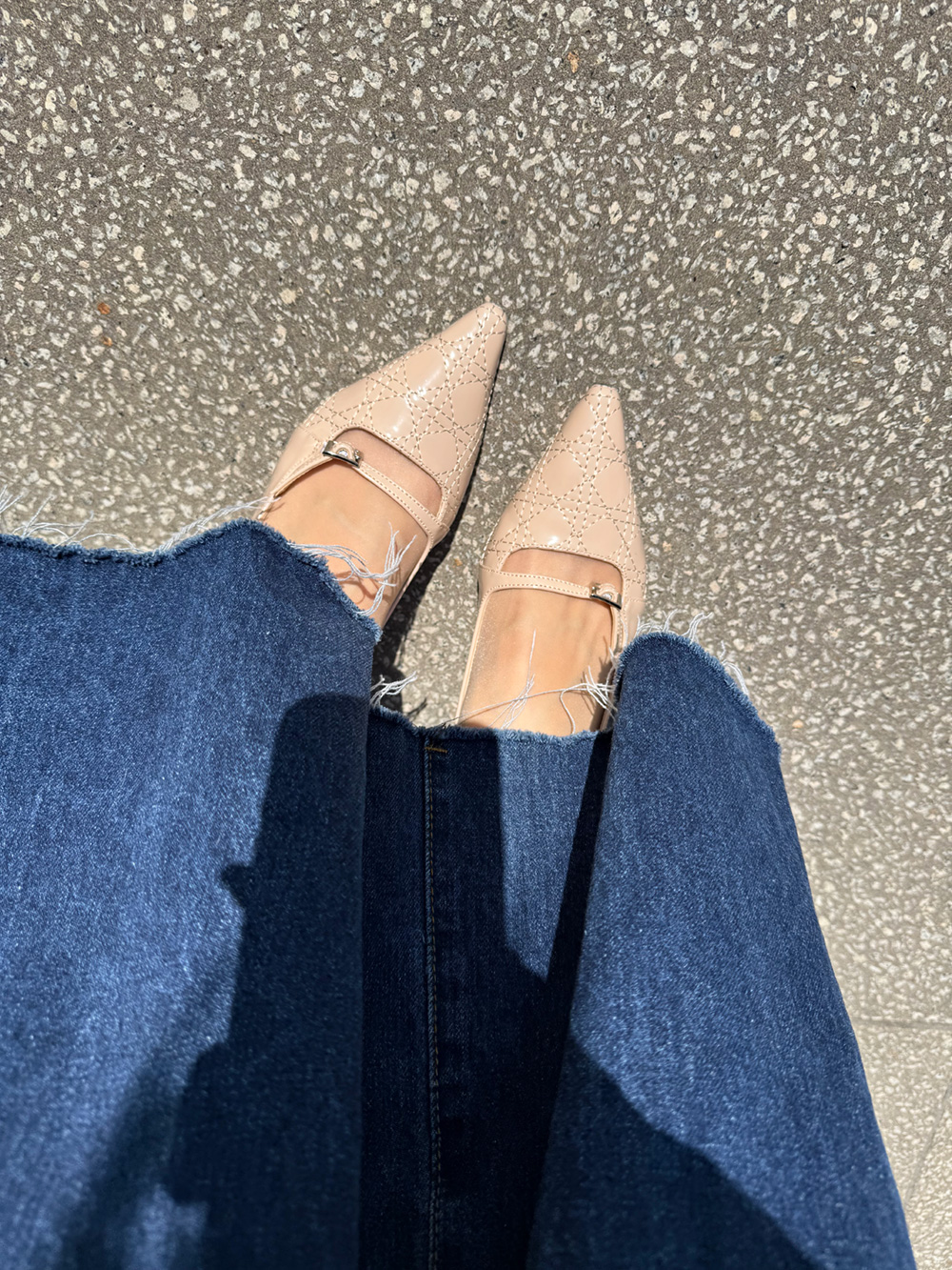 エナメル調ベルトスリングバックシューズ | 詳細画像12