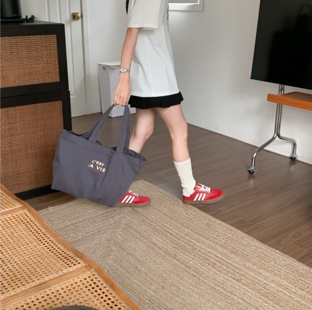 LA VIEロゴビッグトートバッグ | 詳細画像3