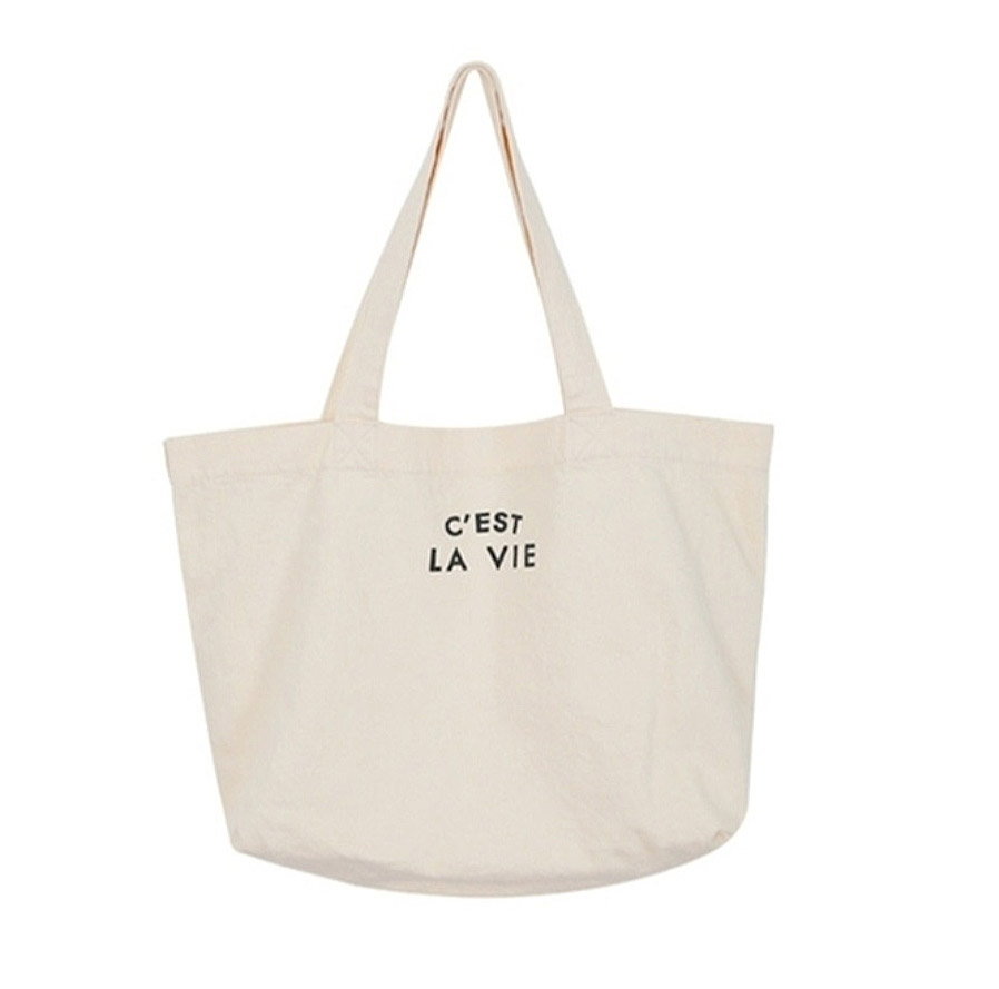 LA VIEロゴビッグトートバッグ | 詳細画像19