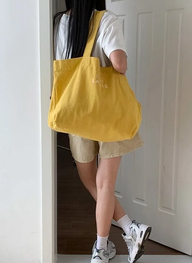 LA VIEロゴビッグトートバッグ | 詳細画像1