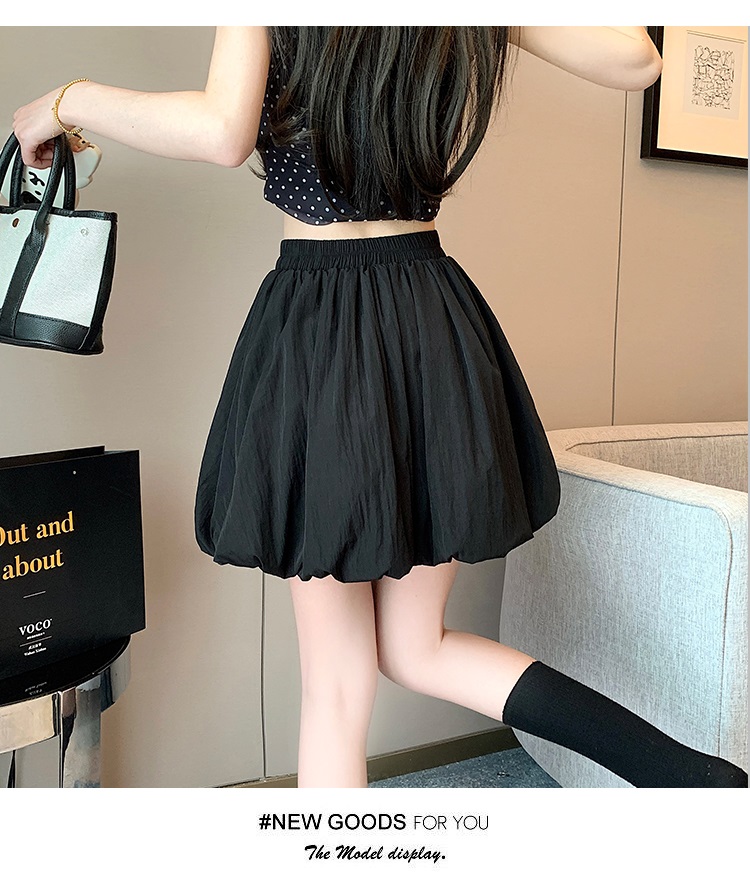 パンツ裏地ウエストゴムバルーンミニスカート | 詳細画像19