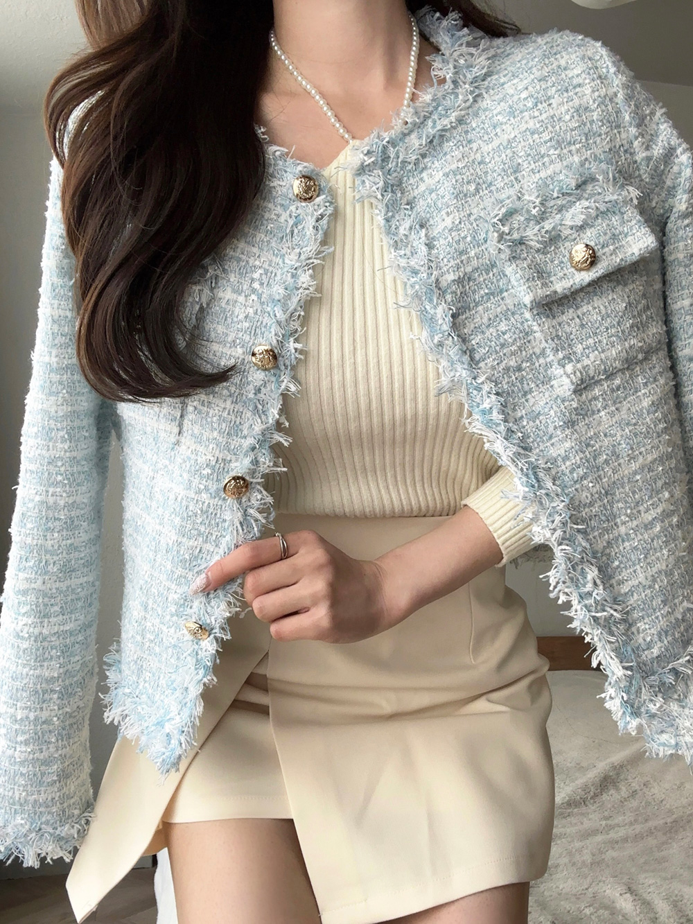 フリンジツイートジャケット | 詳細画像3