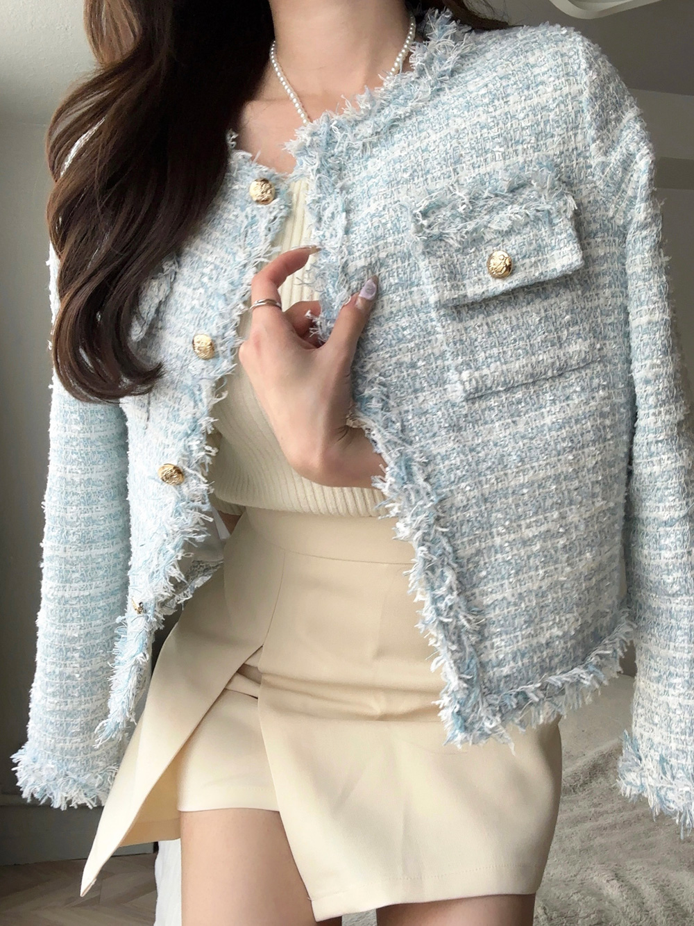 フリンジツイートジャケット | 詳細画像4