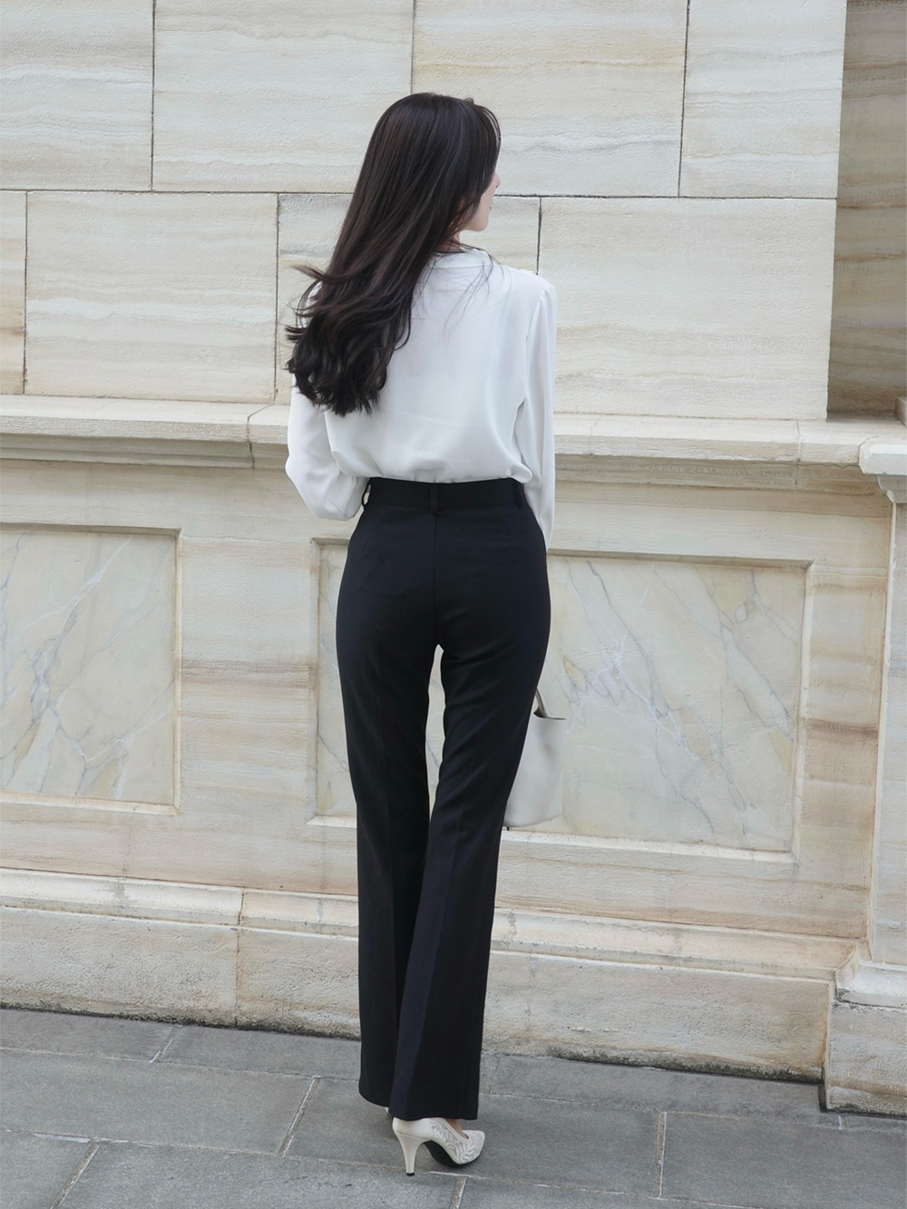 3TYPEシークレットゴムフレアスラックス | 詳細画像9