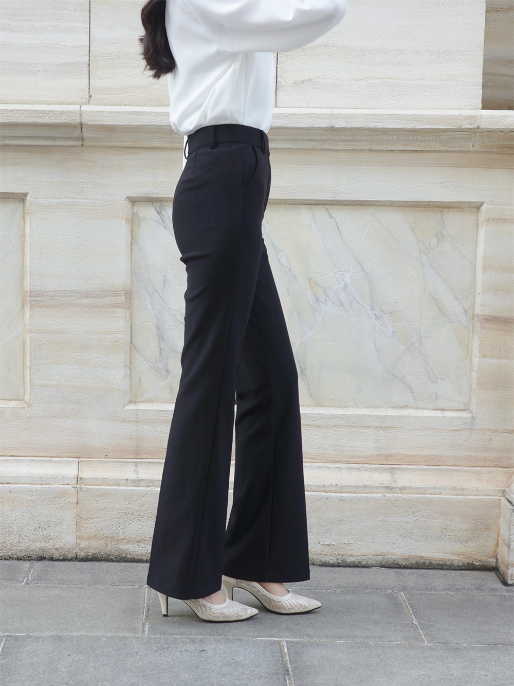 3TYPEシークレットゴムフレアスラックス | 詳細画像11