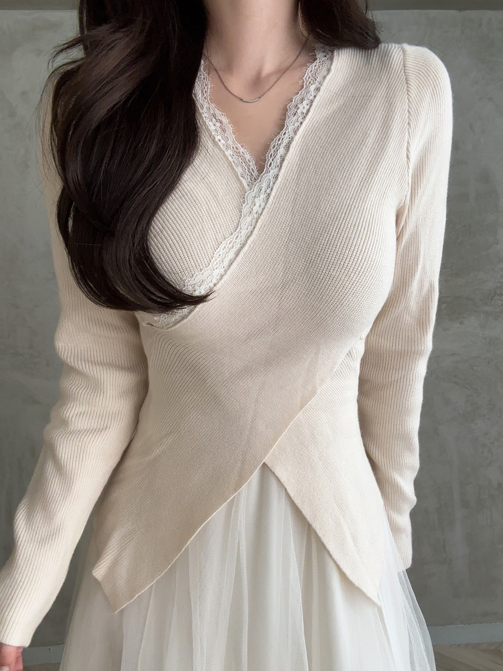 レースクロスニット | 詳細画像2