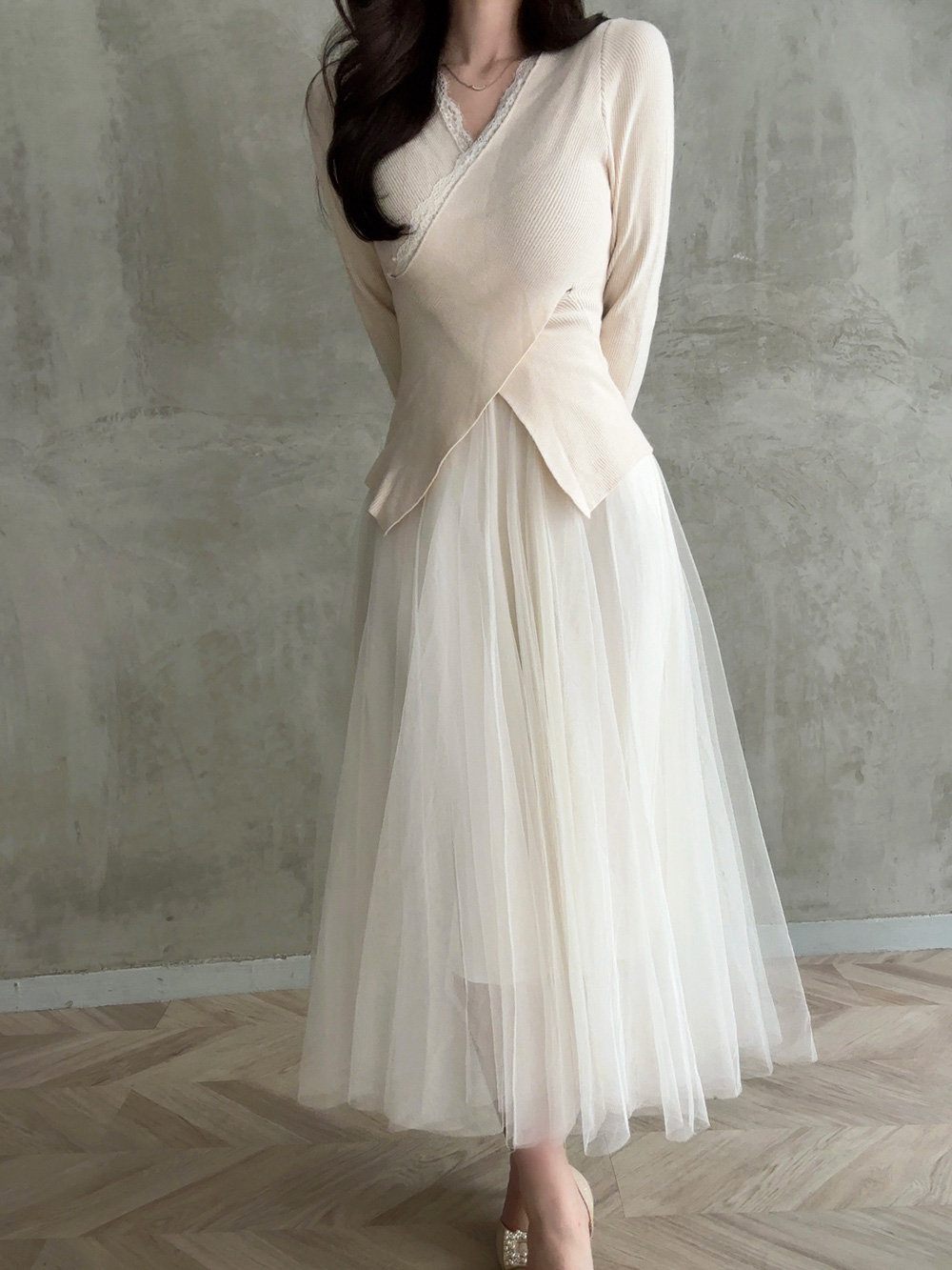 レースクロスニット | 詳細画像8