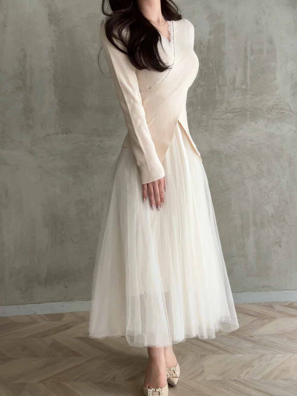 レースクロスニット | 詳細画像12