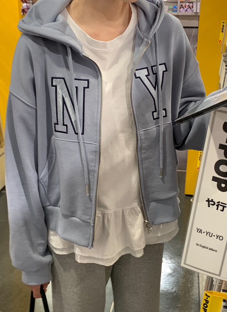 NYジップアップパーカー | レディースファッション通販 - DHOLIC