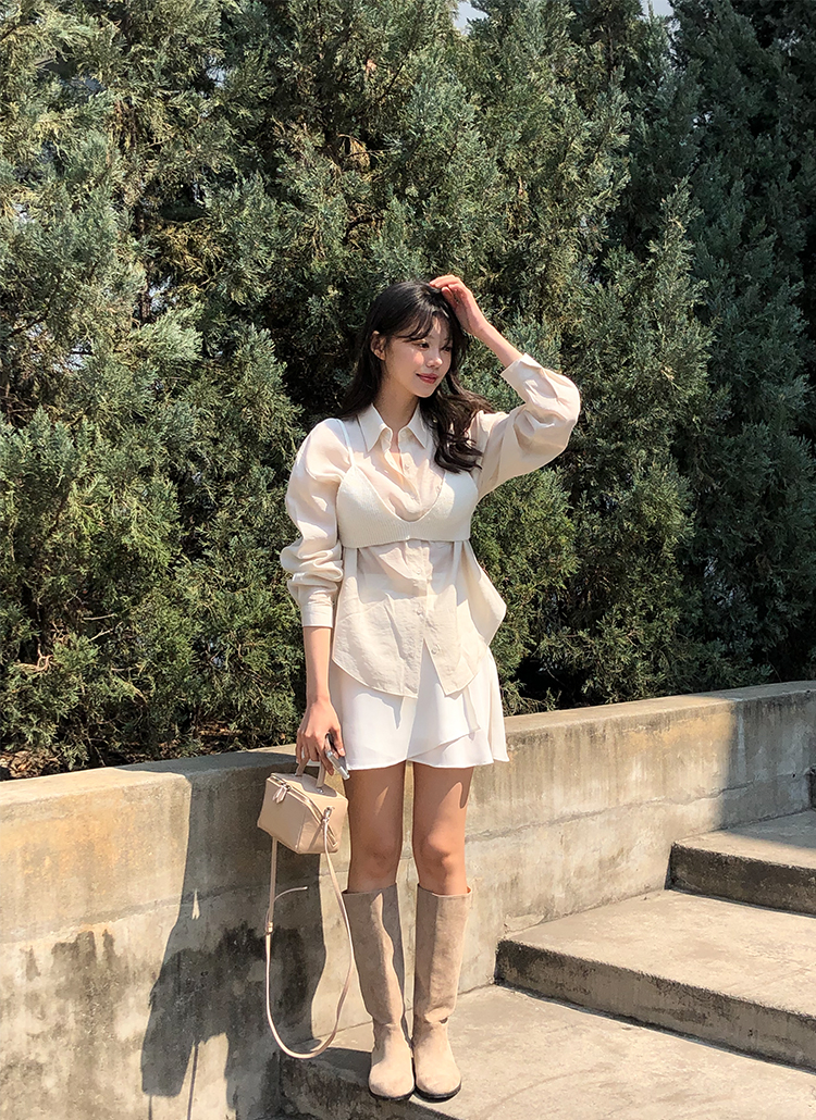 フレアシフォンキュロットパンツ | レディースファッション通販 - DHOLIC