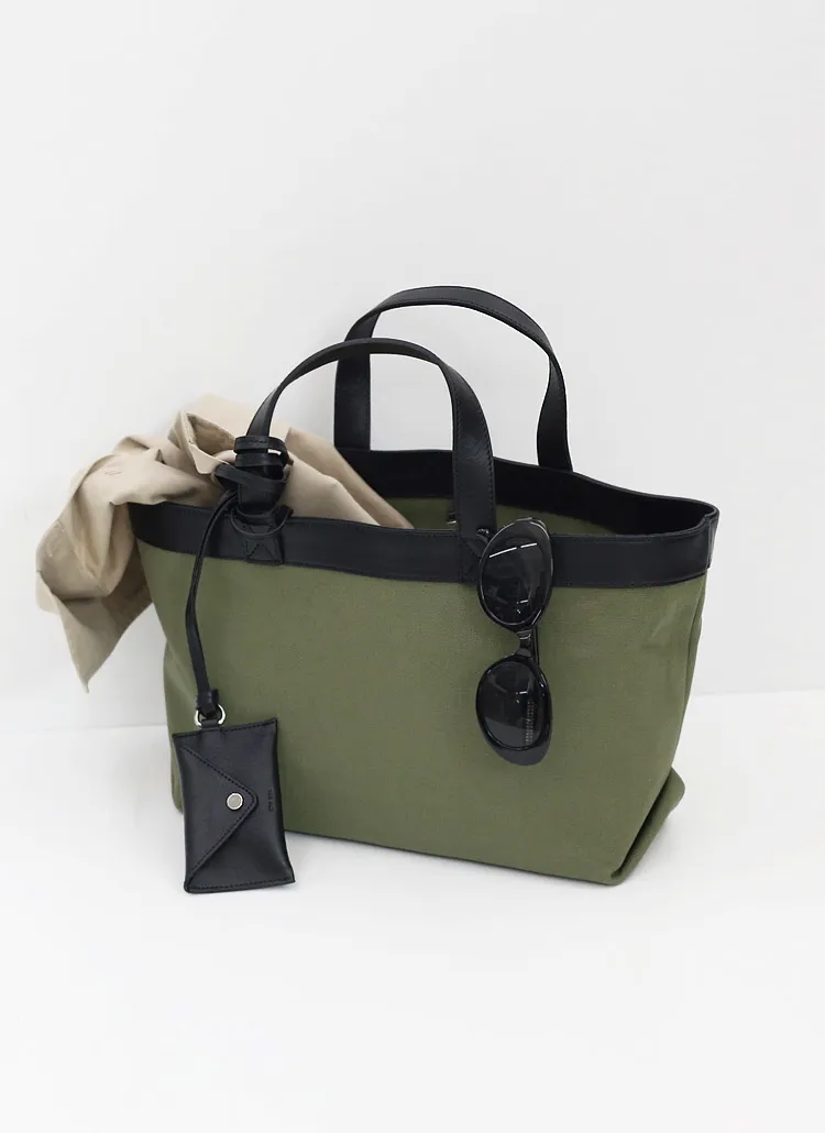 コインケース付台形キャンバスバッグ | whosbag | 詳細画像1