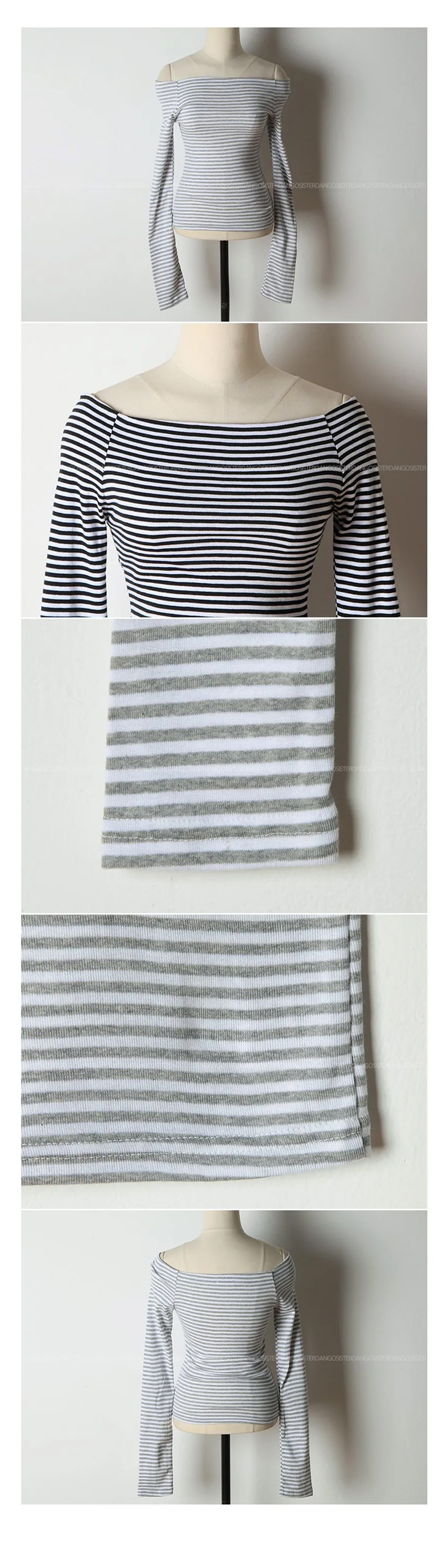 ボーダーオフショルTシャツ | 詳細画像14