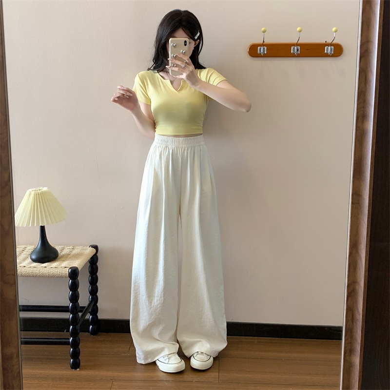 タックウエストゴムワイドパンツ | 詳細画像11