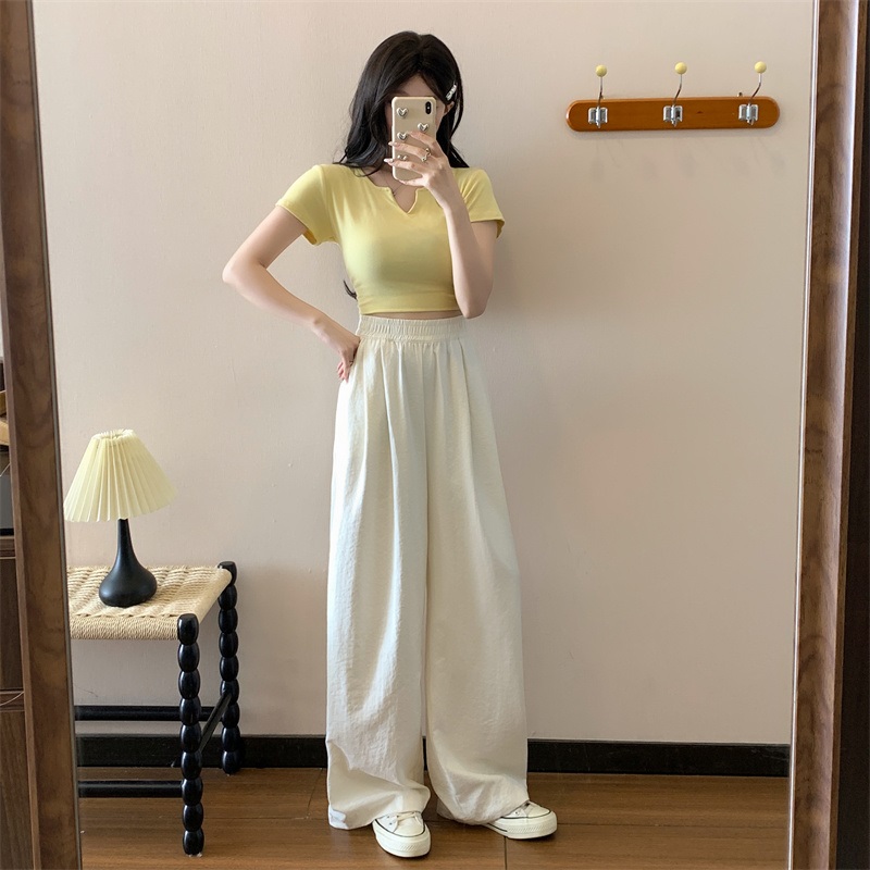 タックウエストゴムワイドパンツ | 詳細画像12
