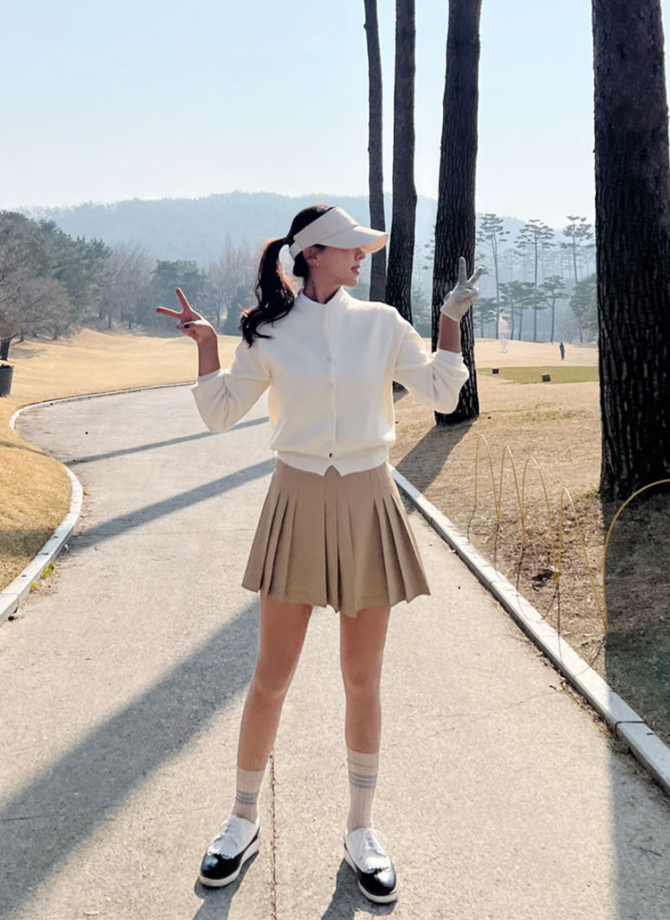 ポケットプリーツミニスカートパンツ | レディースファッション通販