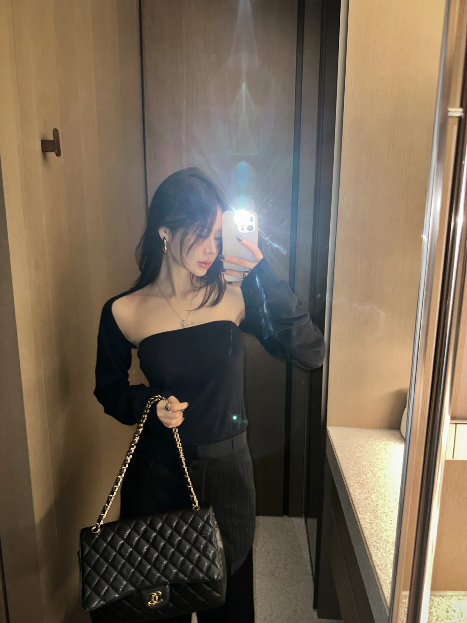 ニットチューブトップ&ショートボレロカーディガンSET | partysu | 詳細画像1