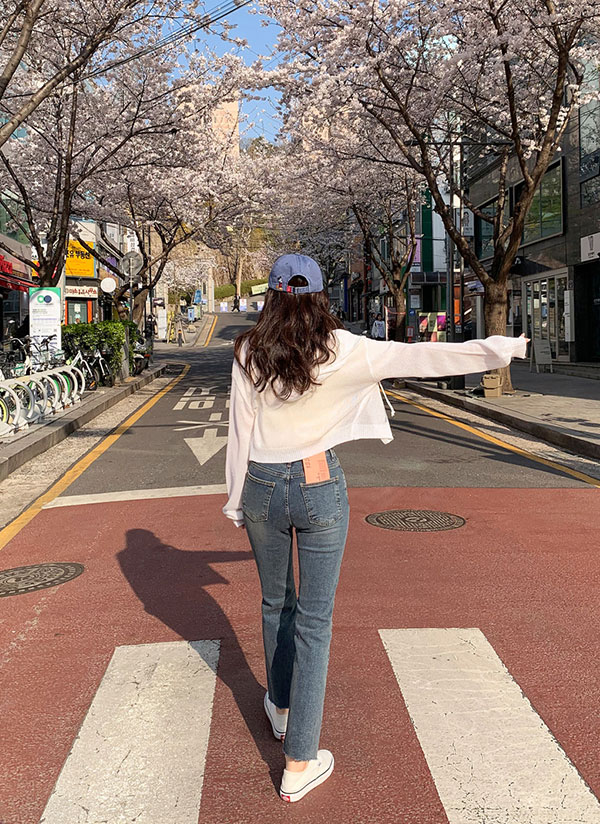 ニットシースルーダブルジップクロップドジップパーカー | レディース