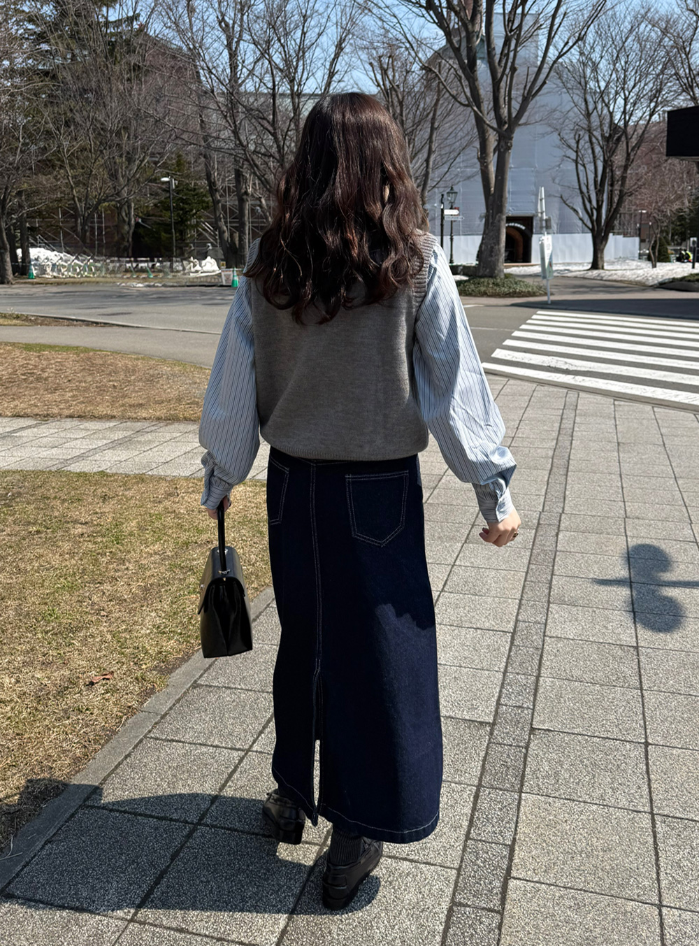 2TYPEシャツレイヤードニットベスト | 詳細画像12