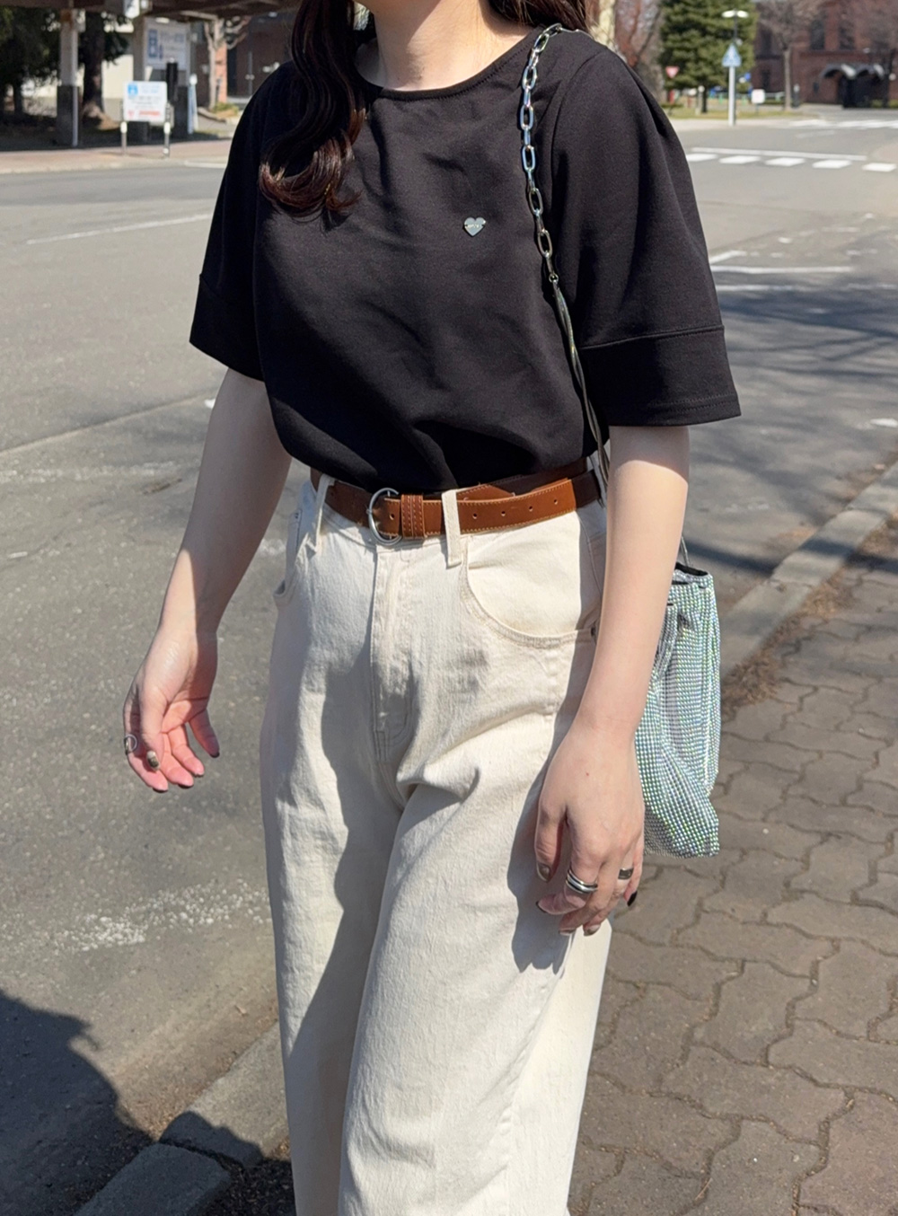 ハートプレート半袖Tシャツ | 詳細画像2