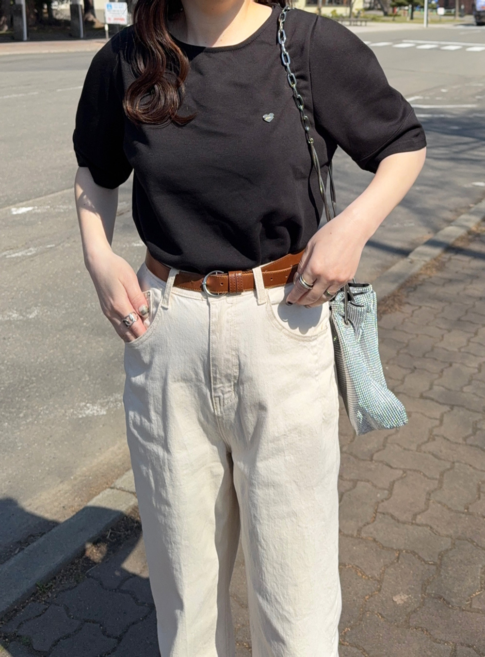 ハートプレート半袖Tシャツ | 詳細画像4