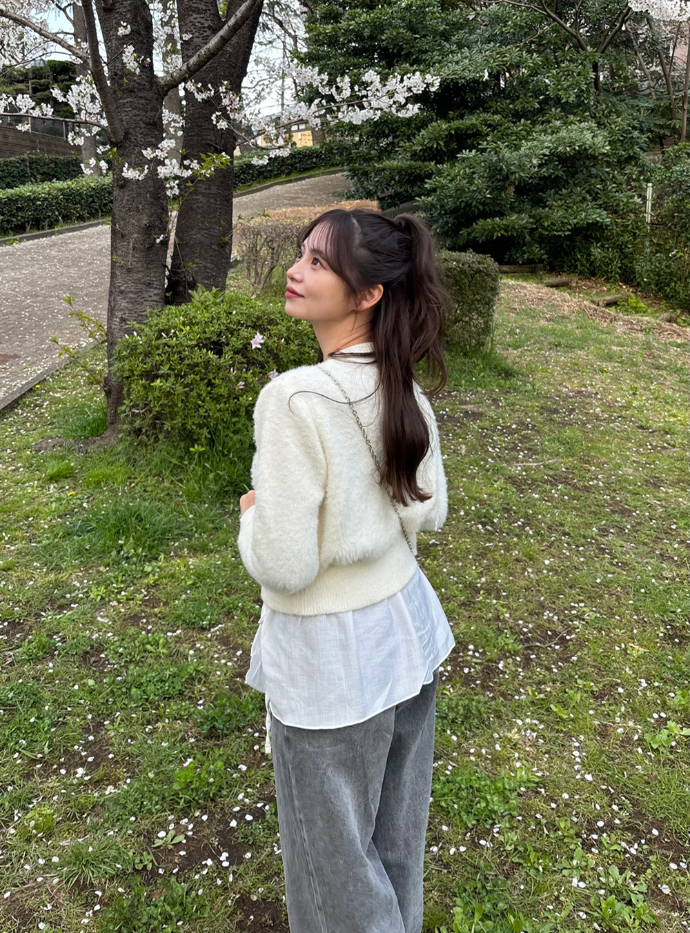 キュービックアンゴラタッチカーディガン | 詳細画像15