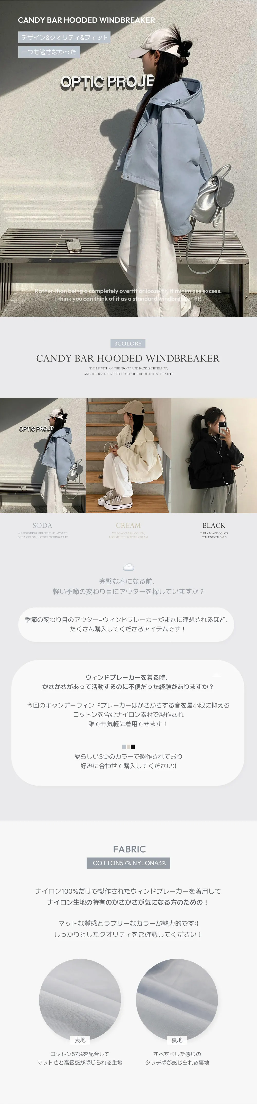 ドローコードフードオーバーサイズジャンパー | 詳細画像17