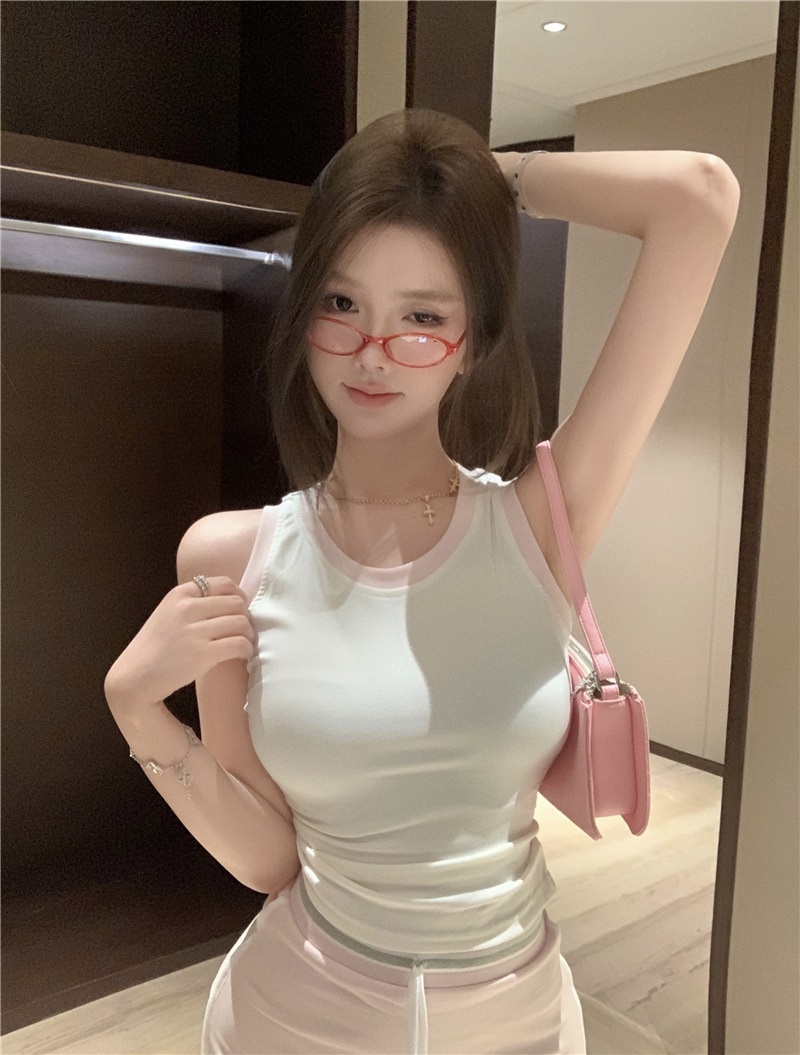 配色タンクトップ&ドロストショートパンツSET | 詳細画像21