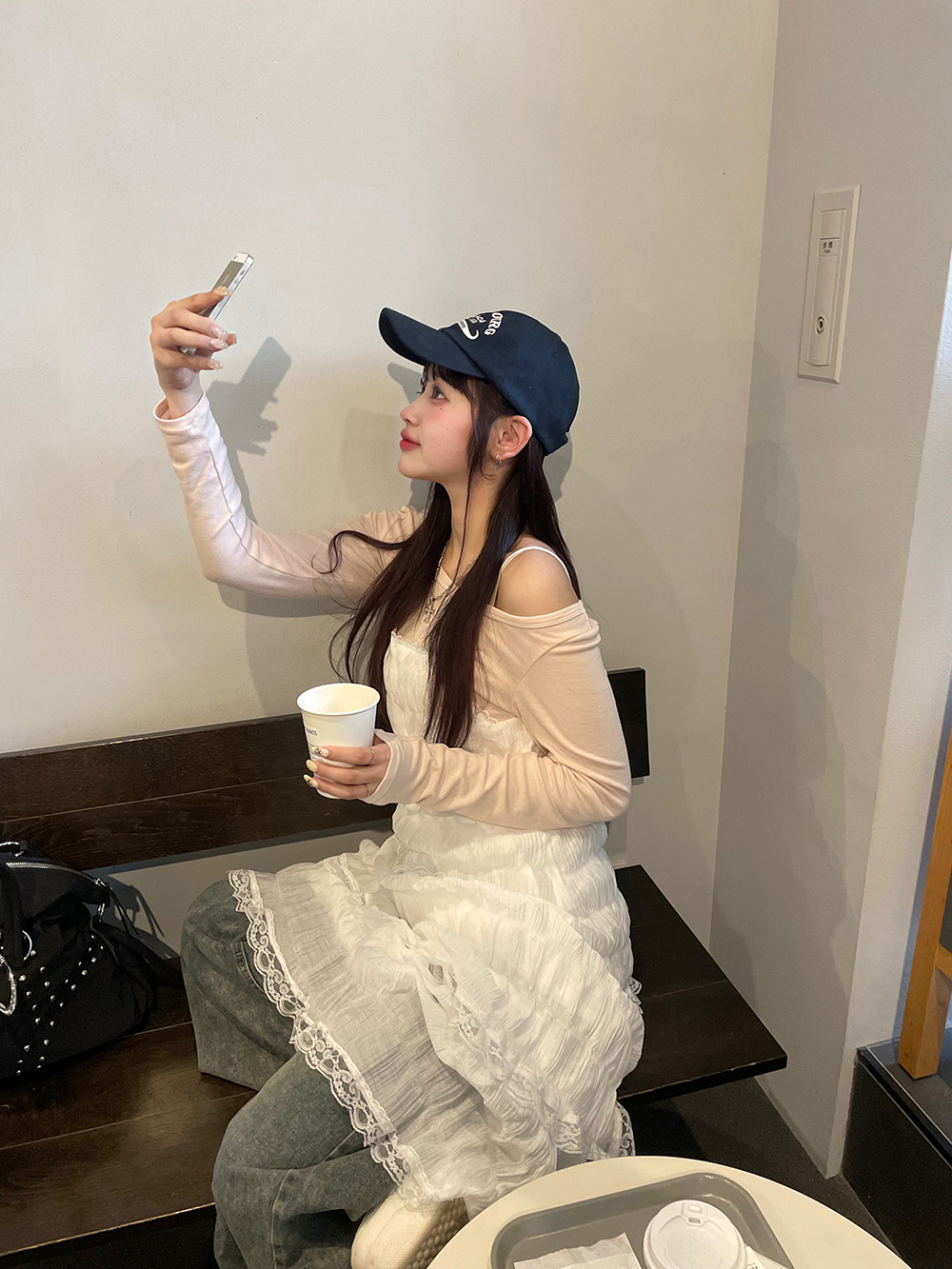 リンクルレースティアードキャミワンピース | 詳細画像8