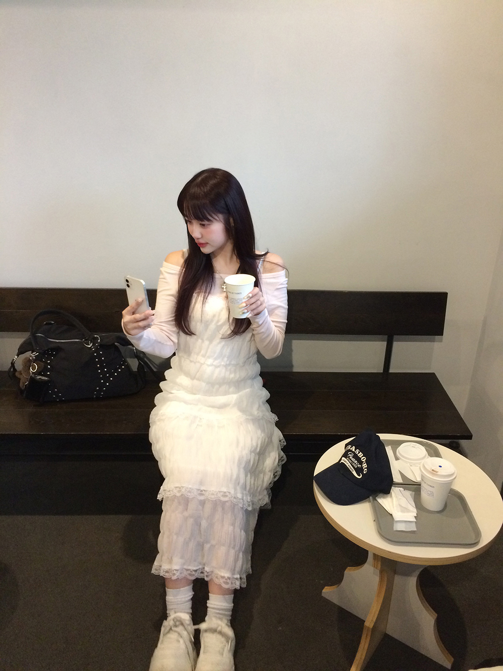 リンクルレースティアードキャミワンピース | 詳細画像10