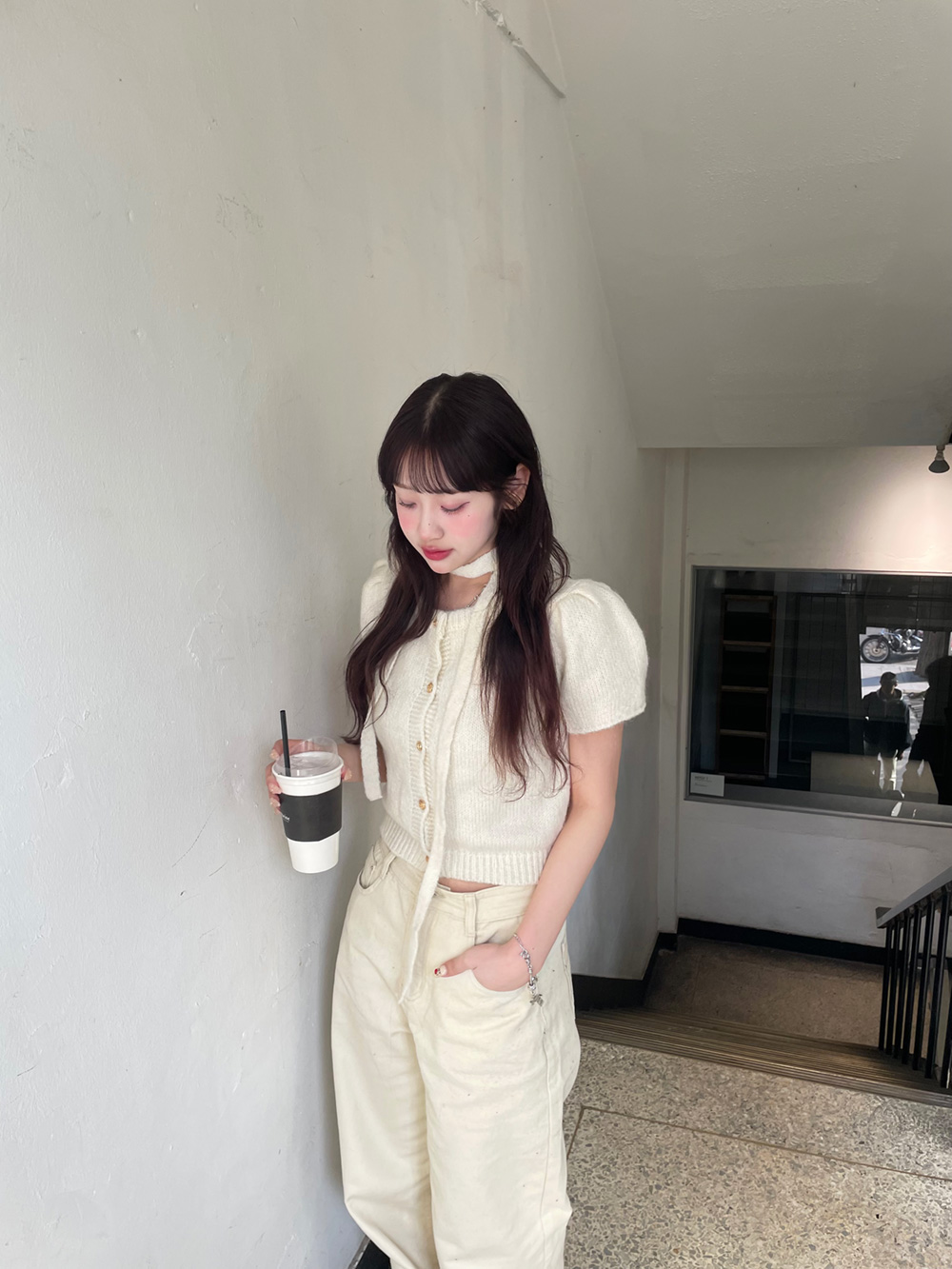 裏起毛ストレートワイドパンツ | 詳細画像11