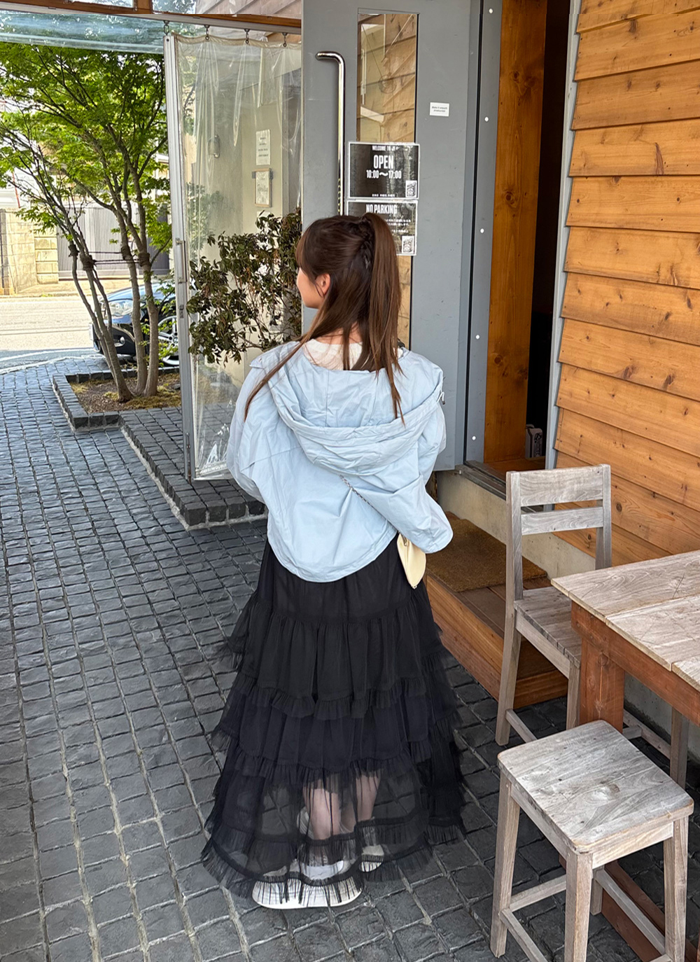 フリルシフォンティアードスカート | 詳細画像10