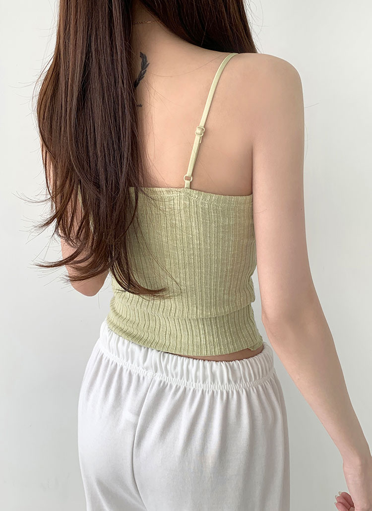 TODAYFUL Vネックキャミソール DAY CLOSET キャミソール 「大きいサイズ有/カップ付き/艶めくサテン風