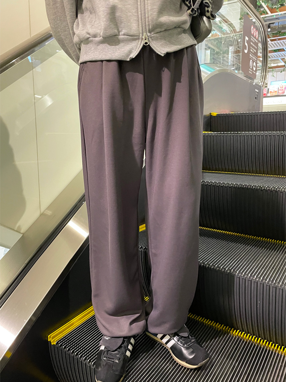 2WAY配色ドロストスウェットジョガーパンツ | 詳細画像9