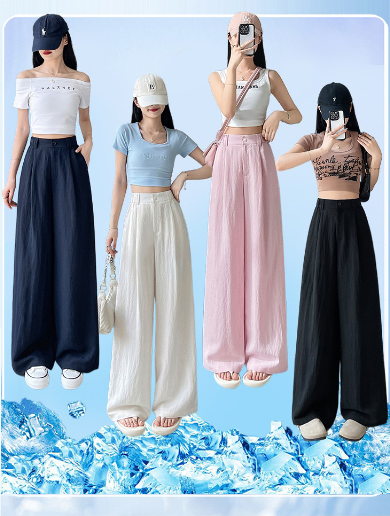 リネン混ワンタックダブルループワイドパンツ | 詳細画像2