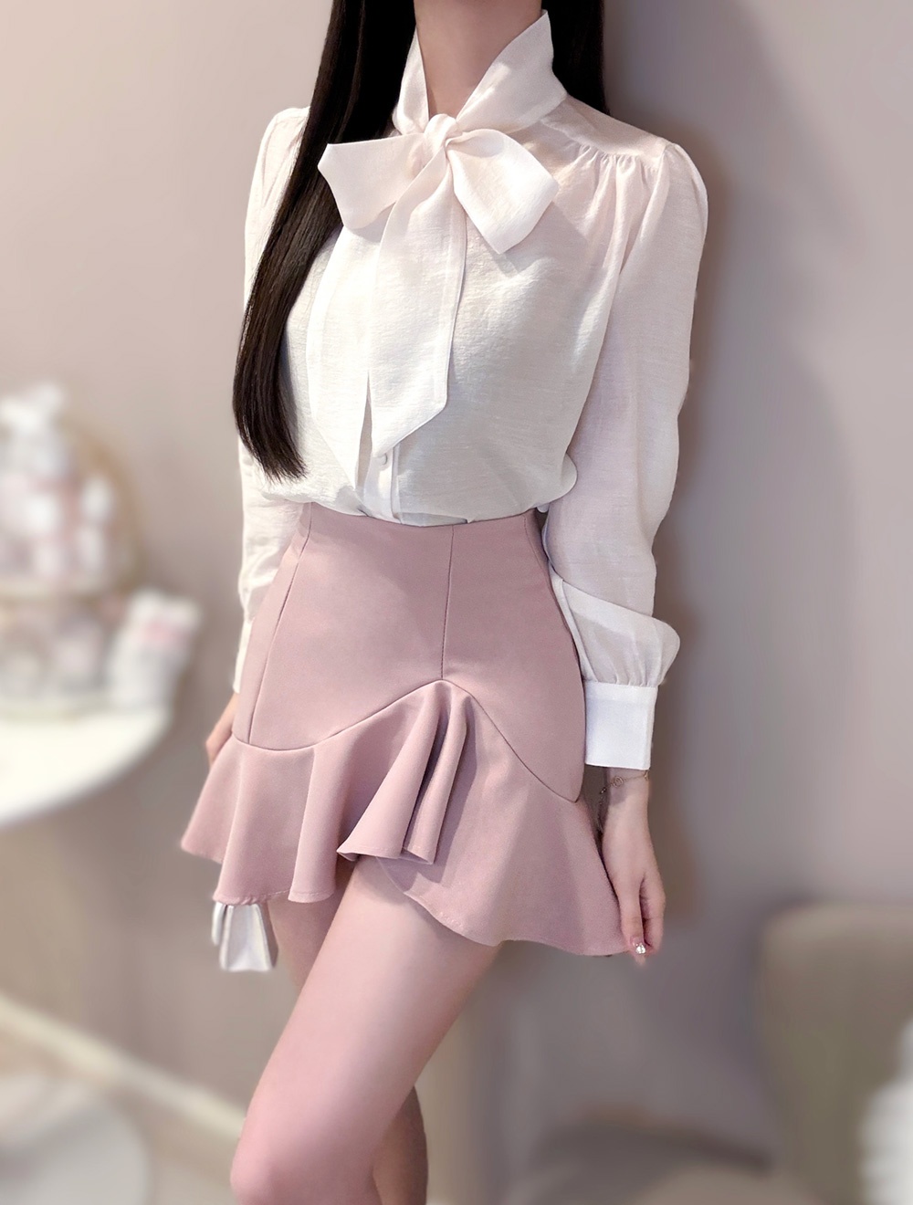 アシメフリルスカートパンツ | 詳細画像7