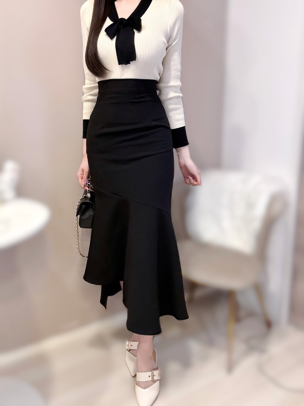 アシメラッフルマーメイドスカート | 詳細画像7