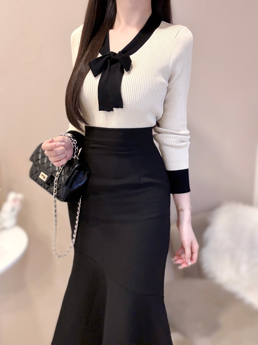 アシメラッフルマーメイドスカート | 詳細画像11