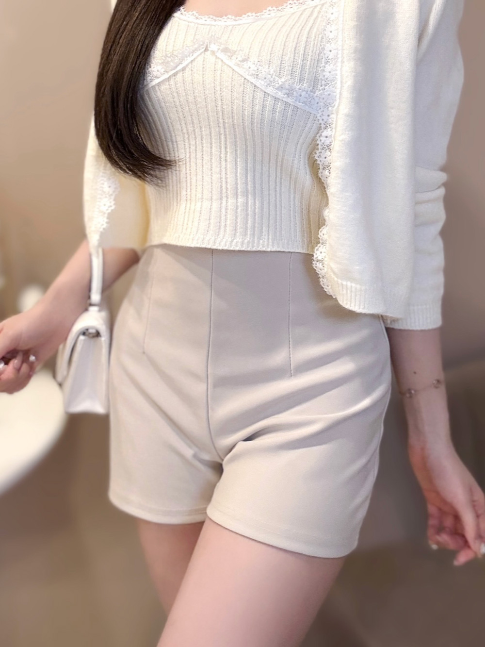 ハイウエストダーツショートパンツ | 詳細画像11