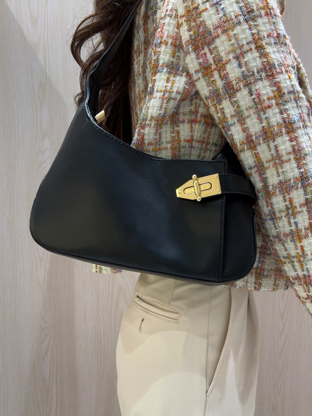 サイドゴールドバックルトートバッグ | 詳細画像5