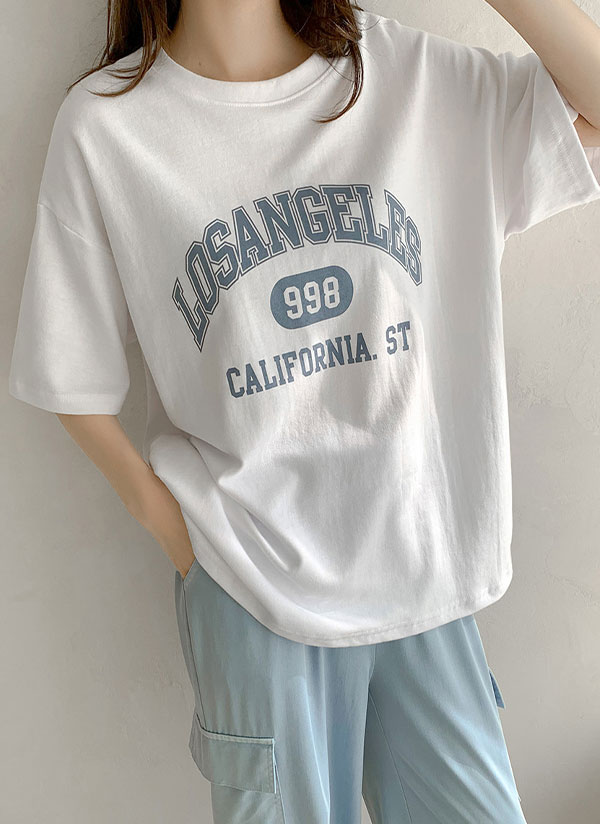 半袖ルーズTシャツ | レディースファッション通販 - DHOLIC