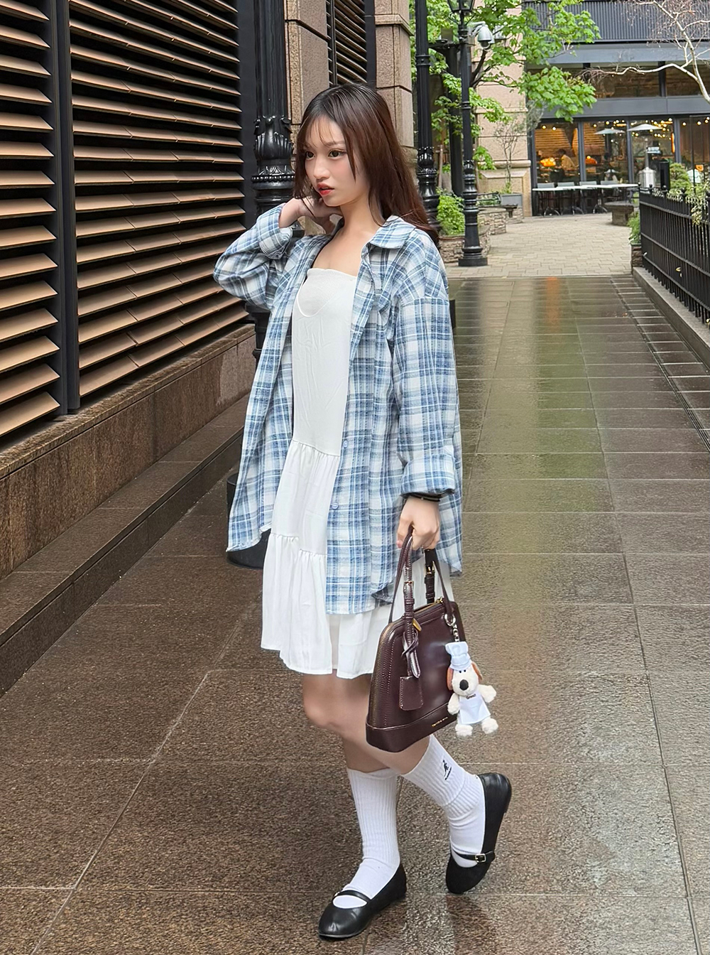 オーバーサイズチェックシャツ | 詳細画像11