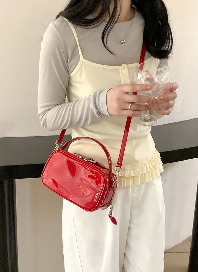 2WAYエナメルミニバッグ | whosbag | 詳細画像1