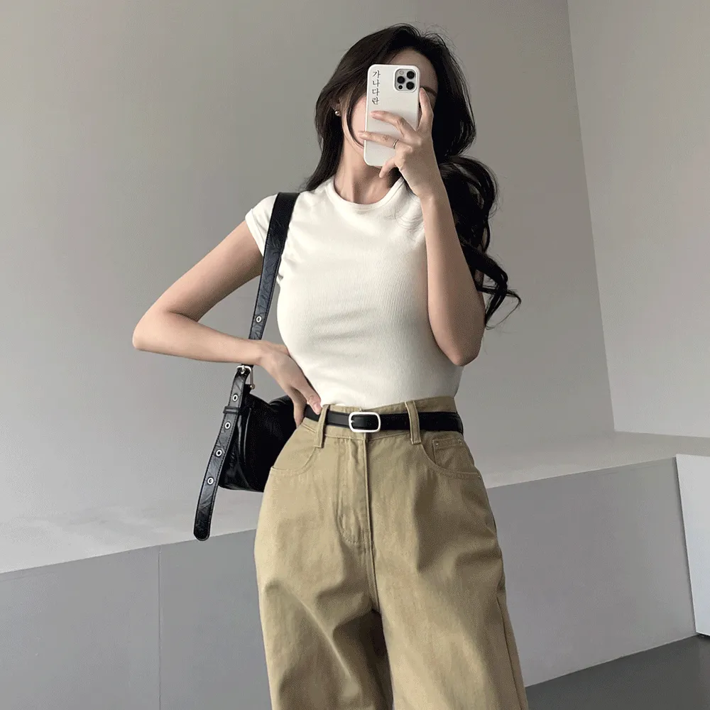 キャップスリーブTシャツ | ganadaran | 詳細画像1